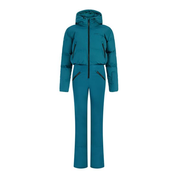 Damski kombinezon narciarski Protest Aditi. Niebieskie kombinezony Protest, na zimę, bez wzorów, sportowe, bez kołnierzyka, bez ramiączek. W wyprzedaży za 1,369.00 zł.