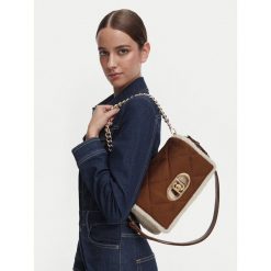 Torebka Liu Jo. Brązowe torebki klasyczne Liu Jo, bez wzorów, klasyczne, bez dodatków. Za 729.99 zł.