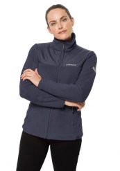 Bluza turystyczna damska Jack Wolfskin Dna Kenai. Czarne bluzy Jack Wolfskin, bez wzorów, z poliesteru, sportowe, bez ramiączek, bez kaptura. W wyprzedaży za 193.00 zł.
