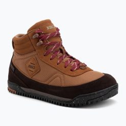 Buty barefoot damskie Xero Shoes Ridgeway. Brązowe buty trekkingowe XERO SHOES, bez zapięcia. Za 639.99 zł.