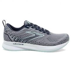 Buty do biegania damskie Brooks Levitate 5. Szare buty do biegania Brooks, bez wzorów, z gumy, bez zapięcia, do biegania. Za 721.60 zł.