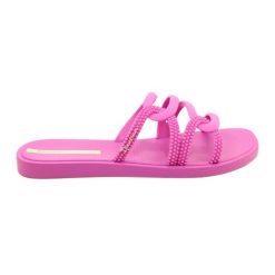 Ipanema Klapki Solar Slide Ad 26979 AL289 Lilac Pink różowe. Czerwone klapki bez wzorów, casualowe, bez obcasa, bez zapięcia. Za 65.97 zł.