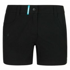 Damskie szorty outdoorowe Kilpi BREE-W. Czarne szorty Kilpi, bez wzorów, z nylonu, sportowe. Za 138.03 zł.