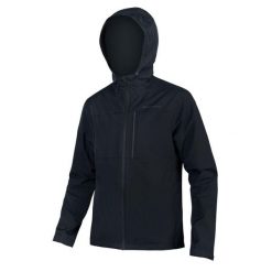 Wodoodporna kurtka z kapturem Endura Hummvee. Czarne kurtki ENDURA, xl, bez wzorów, z materiału, z kapturem. Za 489.99 zł.