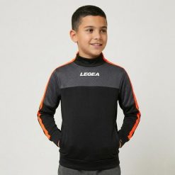 Kurtka Damasco do biegania i treningu czarno-pomarańczowa fluorescencyjna. Brązowe kurtki do biegania LEGEA, xs, bez wzorów, z bawełny, bez kaptura, do biegania. Za 76.90 zł.