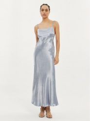 Max Mara Leisure Sukienka koktajlowa Baden 2416221088 Niebieski Regular Fit. Niebieskie sukienki Max Mara Leisure, bez wzorów, z wiskozy, wizytowe, bez kołnierzyka, bez ramiączek. Za 589.99 zł.