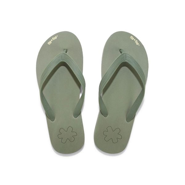 Japonki basenowe dla dorosłych Flip Flop Originals. Zielone japonki Flip Flop, bez wzorów, sportowe. W wyprzedaży za 59.00 zł.