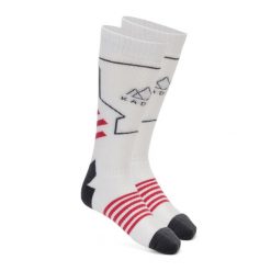 Skarpety narciarskie damskie KADVA Skio W. Białe skarpetki KADVA, bez wzorów. Za 35.99 zł.