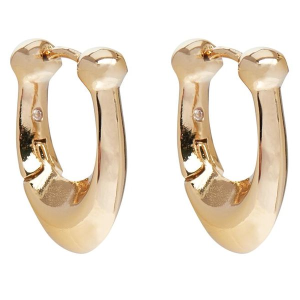 Kolczyki Coach. Żółte kolczyki Coach, złote. Za 229.99 zł.