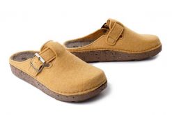 INBLU ED-19 006 żółty, kapcie damskie. Żółte kapcie Inblu, bez wzorów, z tkaniny. Za 107.90 zł.