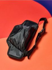 Nerka - czarny. Czarne nerki i saszetki Sinsay, bez wzorów, sportowe, bez dodatków. Za 22.99 zł.