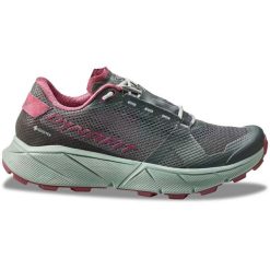 Damskie buty do biegania Dynafit Ultra 100. Niebieskie buty do biegania Dynafit, bez wzorów, z gore-texu, bez zapięcia, do biegania, gore-tex. Za 856.90 zł.