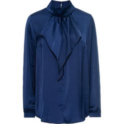 Sukienka midi bonprix czarny z nadrukiem. Czarne bluzki bonprix, bez wzorów, bez kołnierzyka, bez ramiączek, midi. Za 179.99 zł.