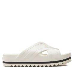 Klapki Converse. Brązowe klapki Converse, bez wzorów, retro, bez obcasa, bez zapięcia. Za 279.99 zł.