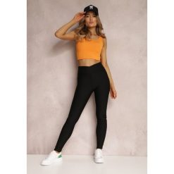 Czarne Legginsy Toody. Czarne legginsy Renee, bez wzorów, klasyczne. W wyprzedaży za 71.99 zł.