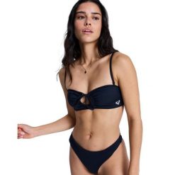 Stanik bikini dla Kobiety SOLID ESSENTIALS Czarny. Szare bikini Roxy, bez wzorów, z elastanu. Za 149.99 zł.