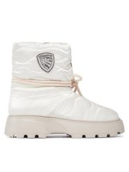 Blauer Śniegowce F3BLANCA02/DOW Biały. Białe śniegowce Blauer, bez wzorów, z materiału, bez zapięcia. Za 799.99 zł.