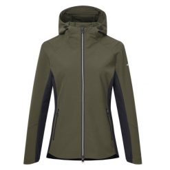 Kurtka jeździecka techniczna z kapturem na pełny zamek dla kobiet HV Polo Marind. Niebieskie kurtki HV POLO, xs, bez wzorów, z puchu, eleganckie, z kapturem. Za 465.00 zł.