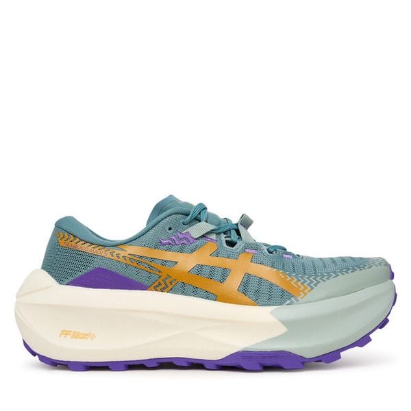 Buty do biegania Asics. Niebieskie buty do biegania ASICS, bez wzorów, bez zapięcia, do biegania. Za 799.99 zł.