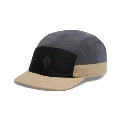 Czapka 5-panelowa Black Diamond Distance. Szare czapki z daszkiem Black Diamond, bez wzorów, z poliesteru, sportowe. Za 262.50 zł.