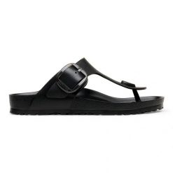 Birkenstock Gizeh Big Buckle EVA Black Japonki damskie. Czarne japonki Birkenstock, bez wzorów, eleganckie. Za 239.99 zł.