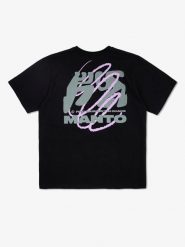 Koszulka sportowa MANTO Harmony oversize z krótkim rękawem. Czarne t-shirty sportowe MANTO, l, bez wzorów, z bawełny, bez ramiączek. Za 87.99 zł.