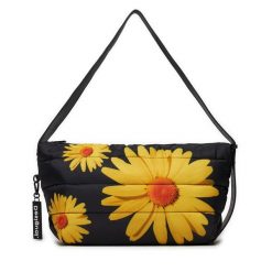 Torebka Desigual. Czarne torebki klasyczne Desigual, bez wzorów, klasyczne, bez dodatków. Za 279.99 zł.