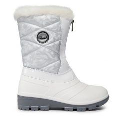 Śniegowce Olang. Białe śniegowce Olang, bez wzorów, bez zapięcia. Za 349.99 zł.