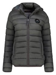 Geographical Norway Kurtka pikowana w kolorze antracytowym rozmiar: L. Czarne kurtki Geographical Norway, l, bez wzorów, bez kaptura. Za 211.66 zł.