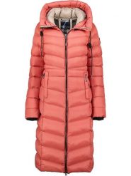 Geographical Norway Płaszcz pikowany "Berangere" w kolorze jasnoróżowym rozmiar: L. Różowe płaszcze Geographical Norway, l, bez wzorów, bez kaptura. Za 353.27 zł.