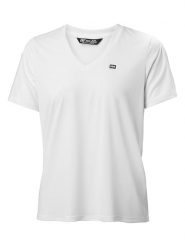 Helly Hansen Koszulka funkcyjna "Salt Breeze" w kolorze białym rozmiar: M. Białe t-shirty sportowe Helly Hansen, m, bez wzorów, bez ramiączek, outdoorowe. Za 84.21 zł.
