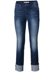 Heine Dżinsy - Slim fit - w kolorze granatowym rozmiar: 50. Niebieskie jeansy Heine, bez wzorów, klasyczne. Za 165.99 zł.