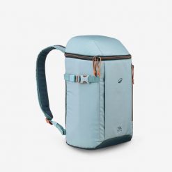Lodówka-plecak 10 l. Niebieskie plecaki QUECHUA, bez wzorów, z materiału, bez dodatków. Za 59.99 zł.