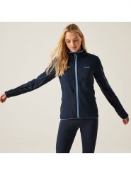 Regatta Kurtka polarowa "Ralina" w kolorze granatowym rozmiar: 40. Niebieskie kurtki Regatta, bez wzorów, z polaru, bez kaptura. Za 117.73 zł.