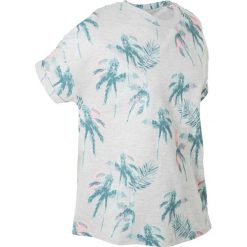 Bluza z krótkim rękawem bonprix jasnoszary melanż z nadrukiem. Bluzy marki KALENJI. Za 49.99 zł.