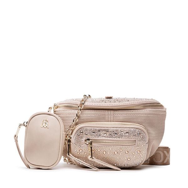 Nerka Steve Madden. Brązowe nerki i saszetki Steve Madden, bez wzorów, bez dodatków. Za 359.99 zł.