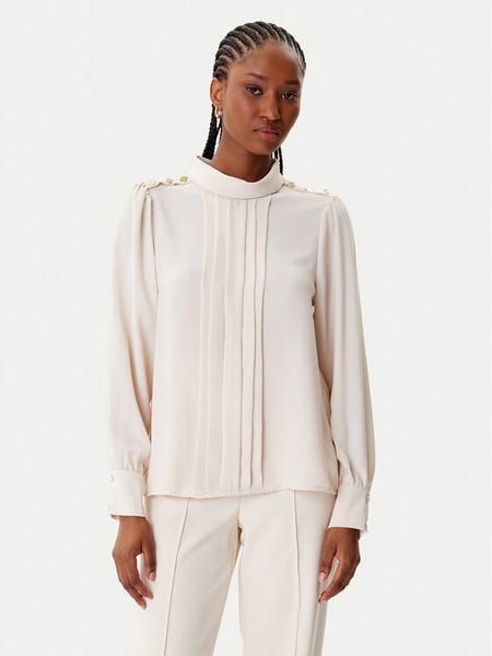 Artigli Bluzka ACBL003228 Écru Regular Fit. Bluzki Artigli, bez wzorów, z syntetyku, bez kołnierzyka, bez ramiączek. Za 219.99 zł.