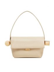 JACQUEMUS Torebka Le Rond Carre 24H243BA383-3171 Écru. Torebki klasyczne JACQUEMUS, bez wzorów, ze skóry, bez dodatków. Za 4,229.00 zł.