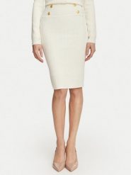 Marciano Guess Spódnica ołówkowa G6YD07 Z1013 Kremowy Slim Fit. Białe spódnice Marciano Guess, xl, z aplikacjami, z wiskozy, ołówkowe. Za 589.99 zł.