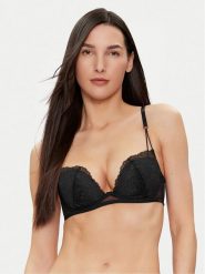 Calvin Klein Underwear Biustonosz z fiszbiną 000QF7751E Czarny. Czarne biustonosze Calvin Klein Underwear, bez wzorów, z syntetyku. Za 199.99 zł.