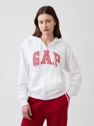 GAP Bluza w kolorze białym rozmiar: XL. Białe bluzy GAP, xl, bez wzorów, bez ramiączek, bez kaptura. Za 110.81 zł.