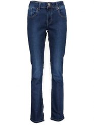 Pepe Jeans Dżinsy - Slim fit - w kolorze granatowym rozmiar: W27/L32. Niebieskie jeansy Pepe Jeans, l, z aplikacjami, z jeansu, klasyczne. Za 150.02 zł.