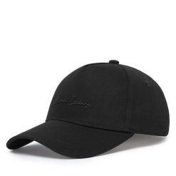 Czapka z daszkiem Armani Exchange. Czarne czapki z daszkiem Armani Exchange, bez wzorów. Za 264.99 zł.