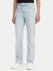 Calvin Klein Jeans Jeansy LV047F710G Niebieski jasny Straight Fit. Niebieskie jeansy Calvin Klein Jeans, bez wzorów, z bawełny. Za 409.99 zł.