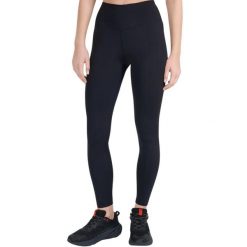Legginsy damskie 4F FNK. Czarne legginsy 4f, bez wzorów, z materiału, długie. Za 92.99 zł.