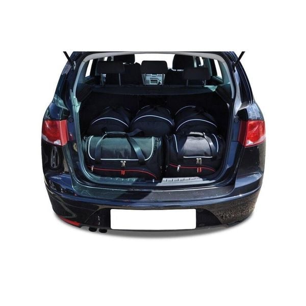 Torby Do Bagażnika Seat Altea Xl 2004-2015 5Szt Kjust. Czarne torby podróżne KJUST, bez wzorów. Za 1,497.00 zł.