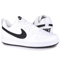 Damskie buty sportowe Nike COURT BOROUGH LOW RECRAFT. Białe buty sportowe lifestyle Nike, bez wzorów, młodzieżowe, bez zapięcia, nike court. Za 303.99 zł.
