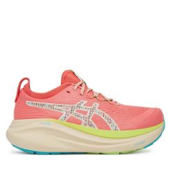 Buty do biegania Asics. Czerwone buty do biegania ASICS, bez wzorów, bez zapięcia, do biegania. Za 649.99 zł.