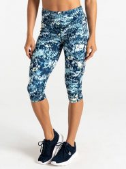 Dare 2b Legginsy sportowe "Influential II" w kolorze błękitno-niebiesko-białym rozmiar: 44. Białe legginsy Dare 2b, bez wzorów, z materiału, sportowe. Za 105.88 zł.