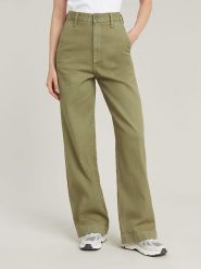 G-Star Spodnie chino w kolorze khaki rozmiar: W28/L32. Brązowe chinosy G-Star, l, bez wzorów, retro. Za 297.26 zł.